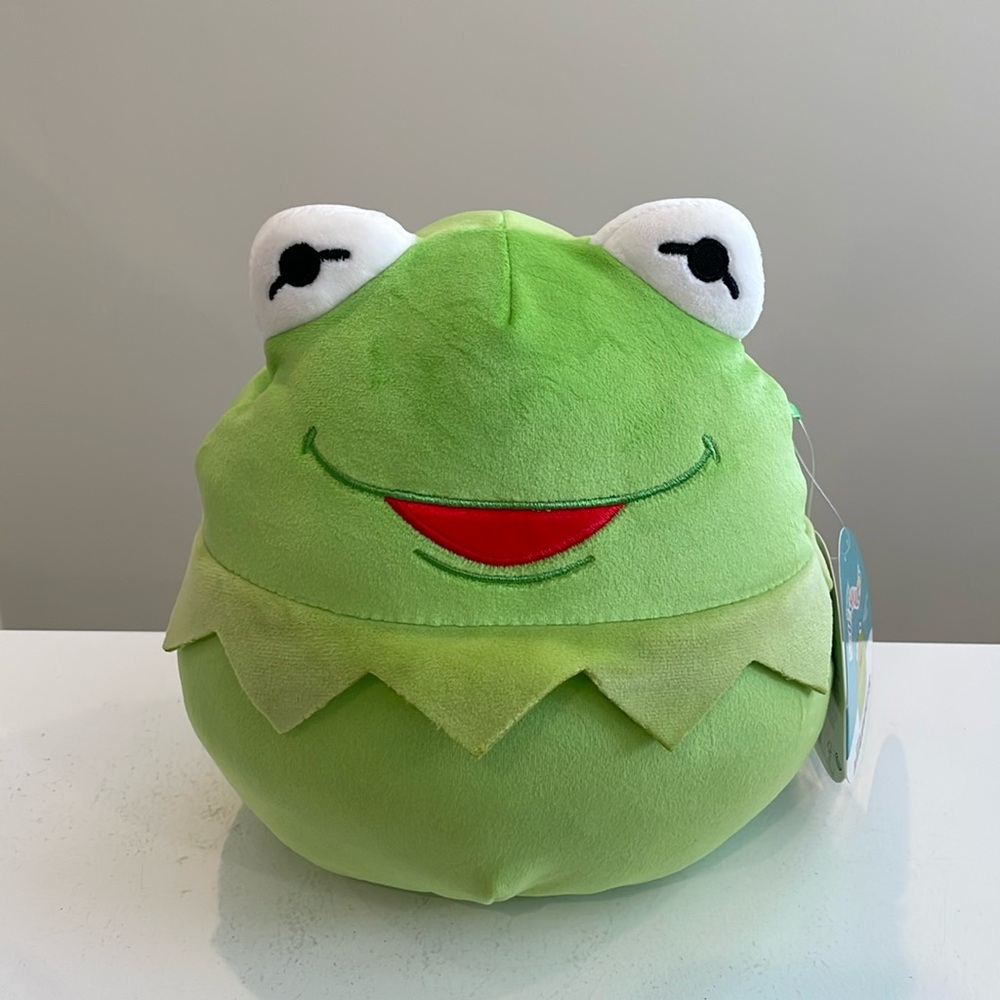 NWT 8” Disney Kermit the Frog 🐸 Squishmallow from The Muppets